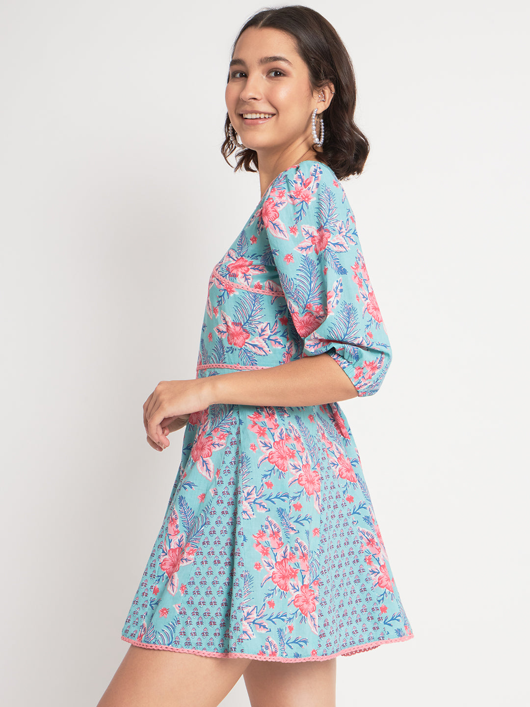 mini short cotton dress