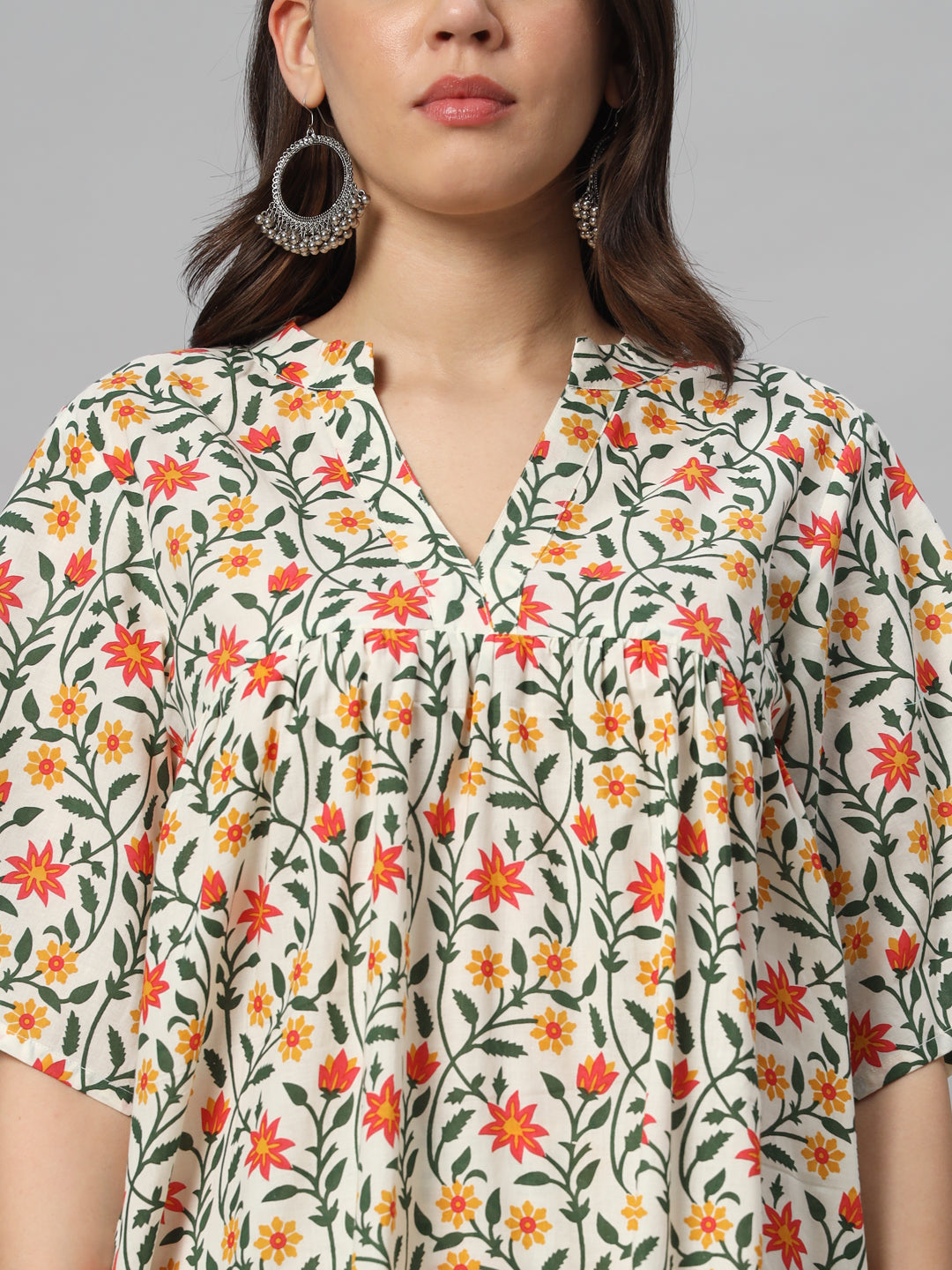 Colorful Printed Breezy Coord Set
