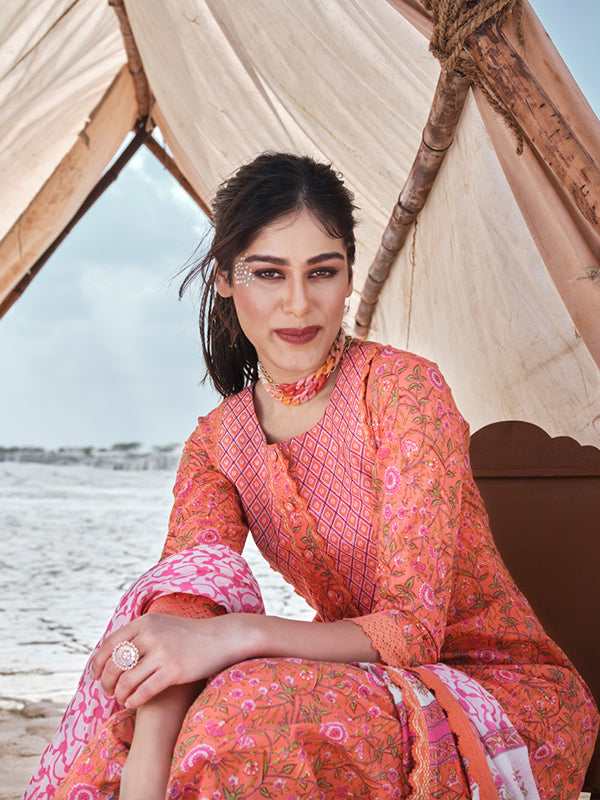 Pink Kurta Set